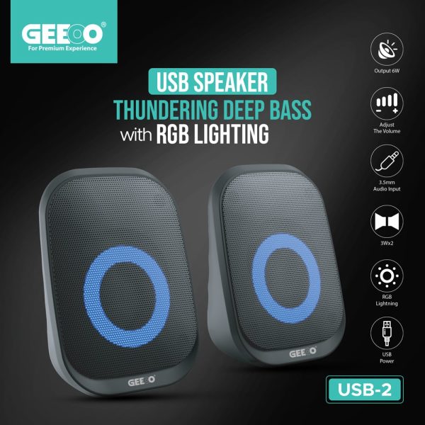 USB2 Speaker Computer Sound Box