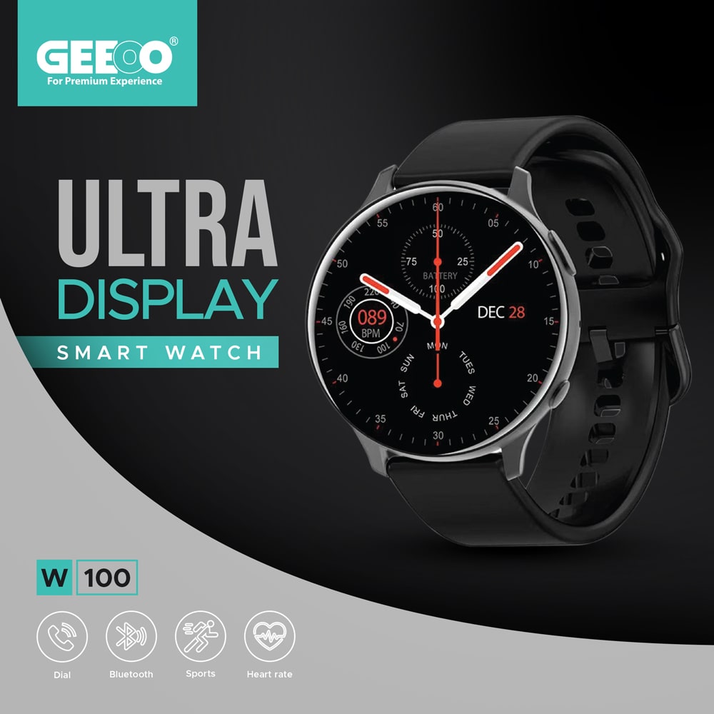 W100 Multifunctional Smartwatch