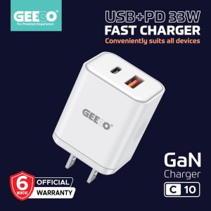 C10 USB + PD 33W Fast Charger