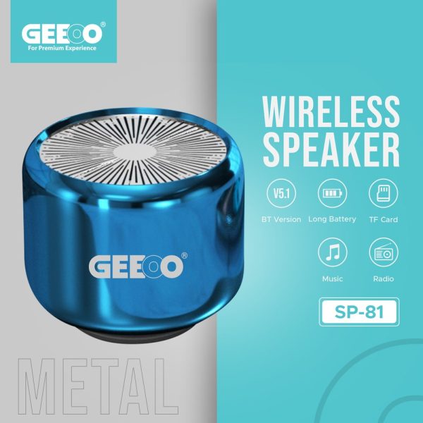 SP81 Wireless Metal Speaker